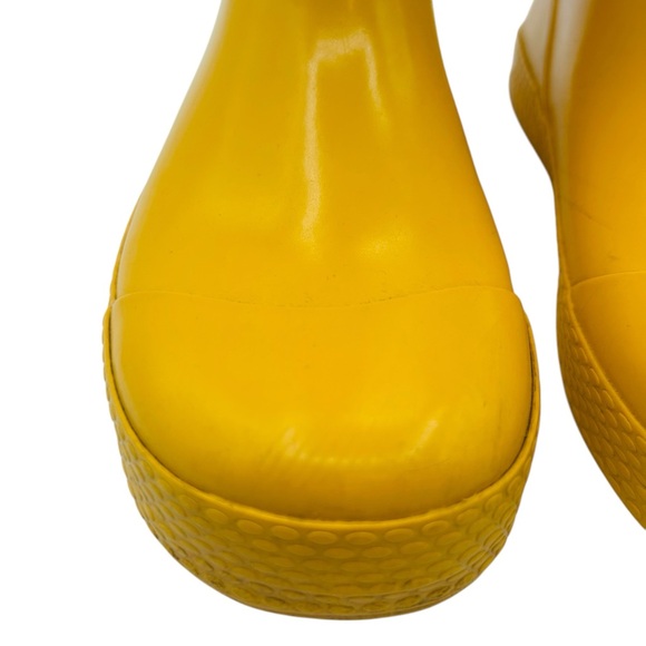 Kids Yellow Havaianas Size 2Y Slip-On Rainboot - Picture 9 of 13